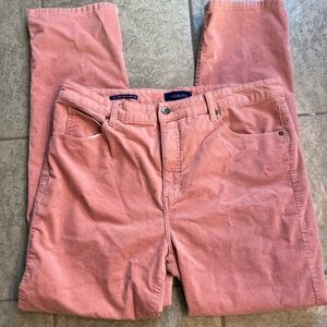 Talbots Pink Corduroys Size 12